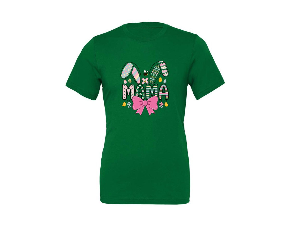 brand:Generic|color:Kelly|Easter Mama T Shirt Design Graphic T-Shirt