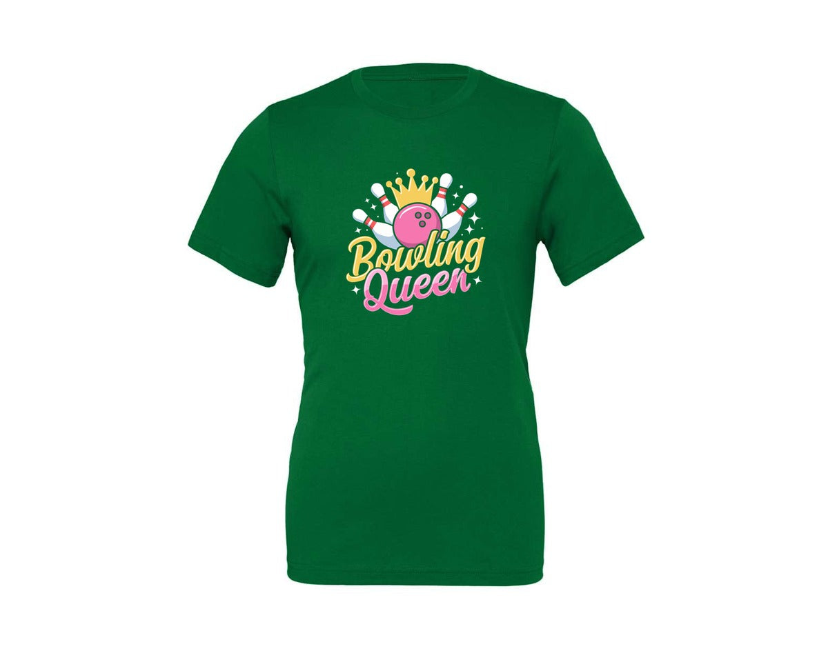 brand:Generic|color:Kelly|Bowling Graphic Graphic T-Shirt
