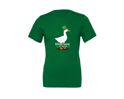 brand:Generic|color:Kelly|Silly Goose St Patricks Funniest Graphic T-Shirt