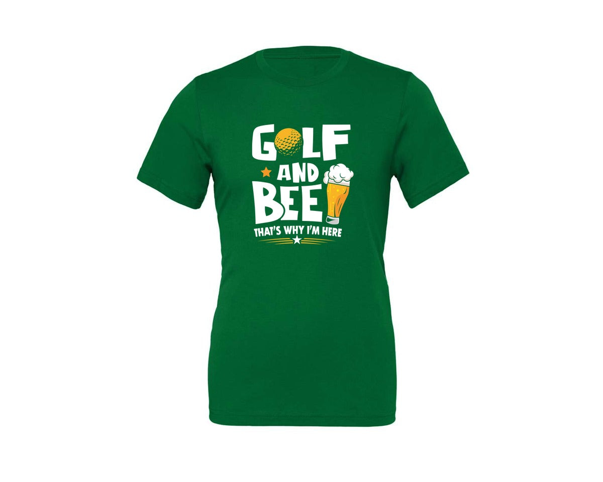 brand:Generic|color:Kelly|Funny Golf Beer Lover T Shirt Desin Graphic T-Shirt