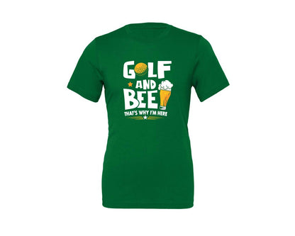 brand:Generic|color:Kelly|Funny Golf Beer Lover T Shirt Desin Graphic T-Shirt