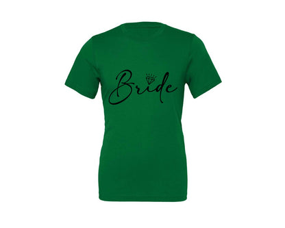 brand:Generic|color:Kelly|Bride Wedding Bridal Party 2 Graphic T-Shirt