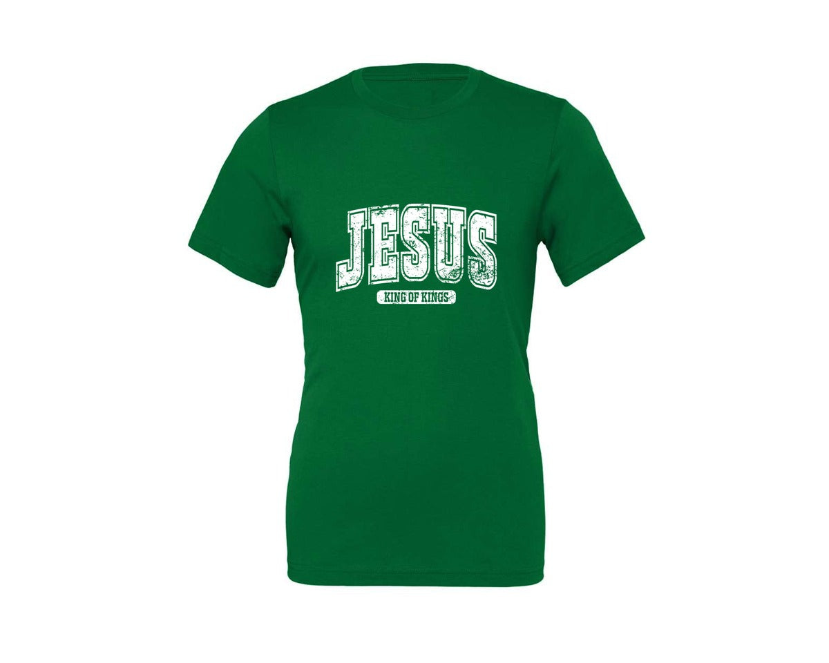 brand:Generic|color:Kelly|Jesus King Of Kings Christian S Graphic T-Shirt