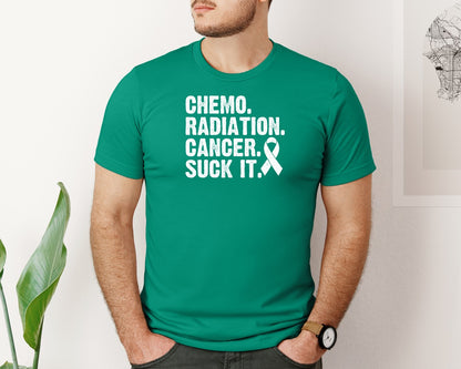 brand:Bella Canvas|color:Kelly|Chemo Cancer Awareness T Shirt Graphic T-Shirt