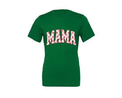 brand:Generic|color:Kelly|Mama Summer Spring Mama Strawberry Graphic T-Shirt