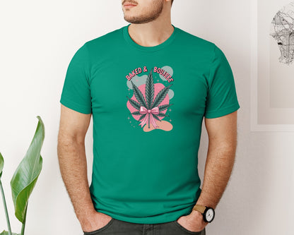 brand:Bella Canvas|color:Kelly|Baked Boujee Funny 3 Graphic T-Shirt