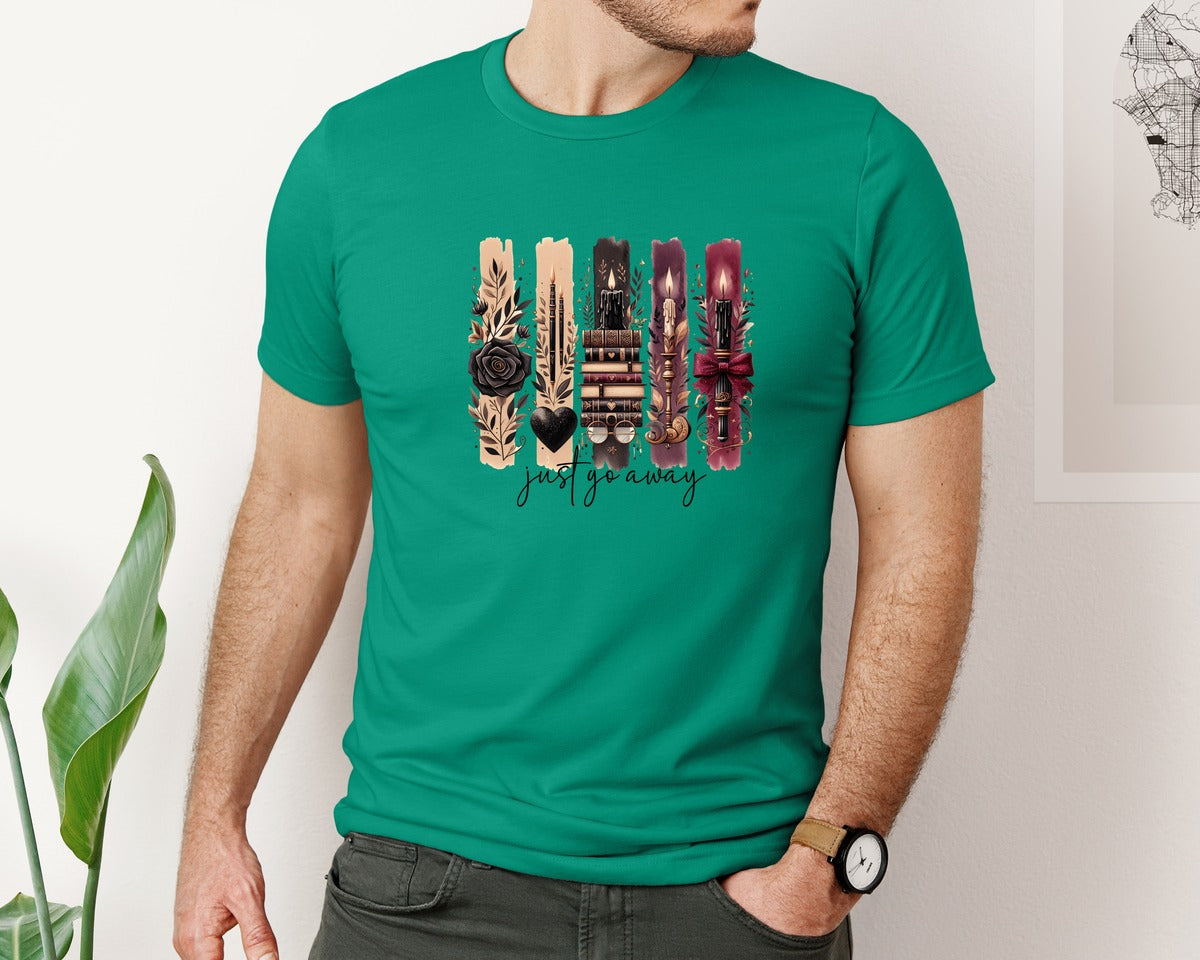 brand:Bella Canvas|color:Kelly|Bookish Book Lover Reading Booktok 2 Graphic T-Shirt