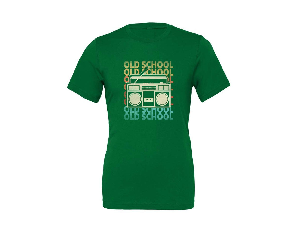brand:Generic|color:Kelly|Retro 80S 90S Old School T Shirt Design Graphic T-Shirt