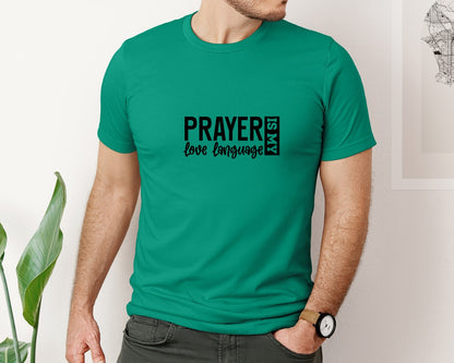 brand:Bella Canvas|color:Kelly|Pray With Me Christian Front Back Graphic T-Shirt