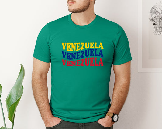 Venezuelan Flag Of Venezuela Graphic T-Shirt