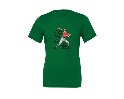 brand:Generic|color:Kelly|Baseball Mom Funny Softball 3 Graphic T-Shirt