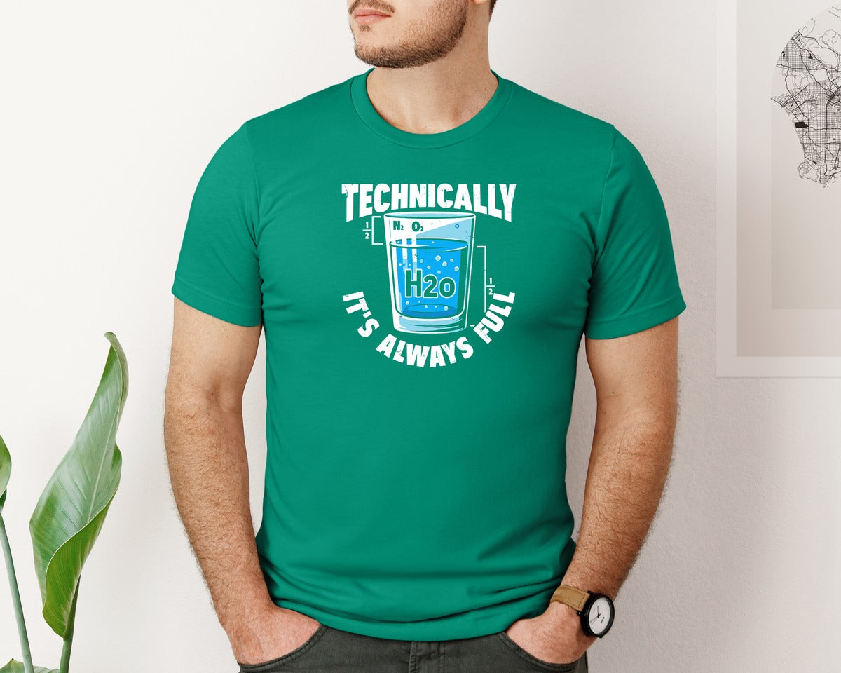 brand:Bella Canvas|color:Kelly|Science Humor T Shirt Graphic T-Shirt