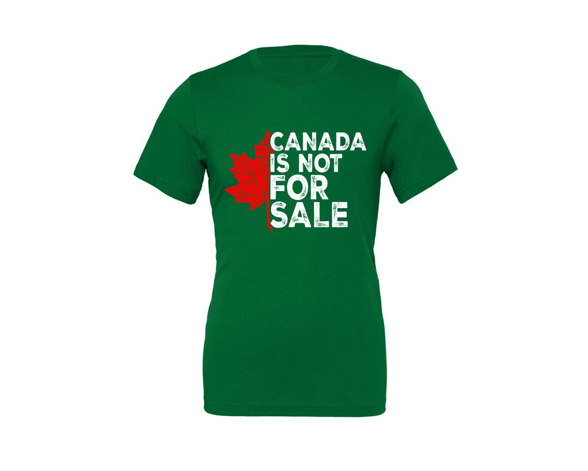 brand:Generic|color:Kelly|Canada Not For Sale Svgnot For Sale Graphic T-Shirt