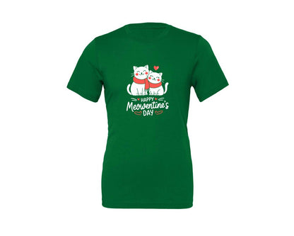 brand:Generic|color:Kelly|Happy Meowentines Day T Shirt Design 2 Graphic T-Shirt