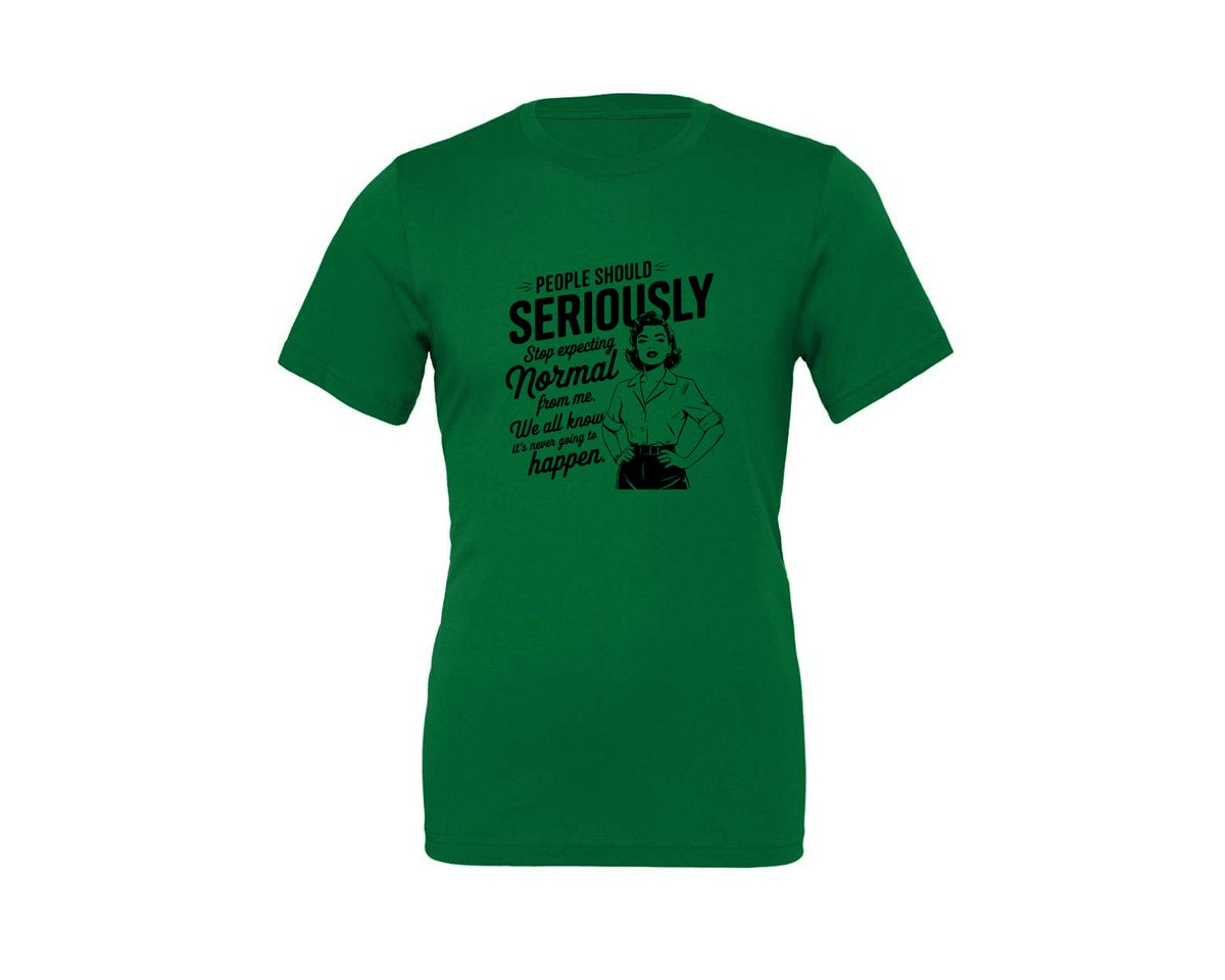 brand:Generic|color:Kelly|Vintage Funny Trendy Woman Shirt Design Graphic T-Shirt