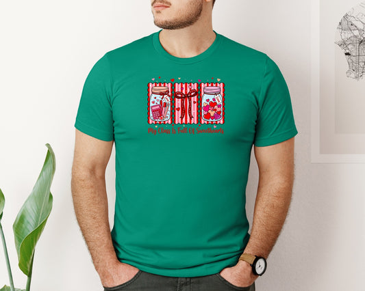 My Class Is Full Of Sweethearts 10 Graphic T-Shirt