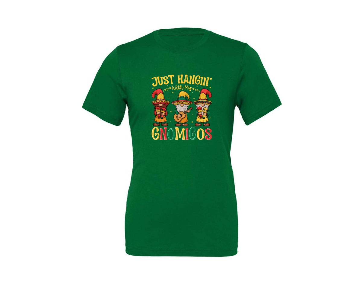 brand:Generic|color:Kelly|Gnomigos Cinco De Mayo Tshirt Graphic T-Shirt