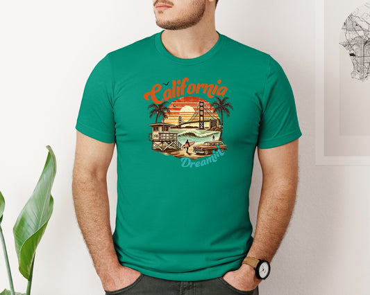 Summer California Dreamin Girls Trip Graphic T-Shirt