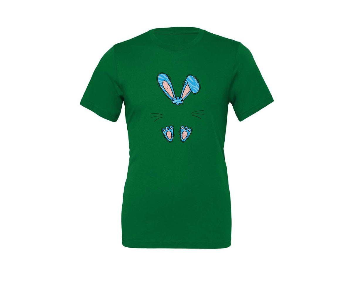 brand:Generic|color:Kelly|Boys Easter Monogram Bunny Graphic T-Shirt