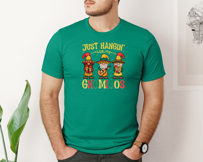 brand:Bella Canvas|color:Kelly|Gnomigos Cinco De Mayo Tshirt Graphic T-Shirt