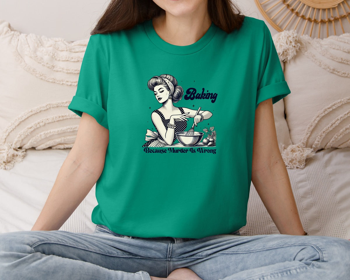brand:Bella Canvas|color:Kelly|Trendy Vintage Graphic T-Shirt