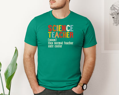 brand:Bella Canvas|color:Kelly|Funny Science Teacher T Shirt 2 Graphic T-Shirt