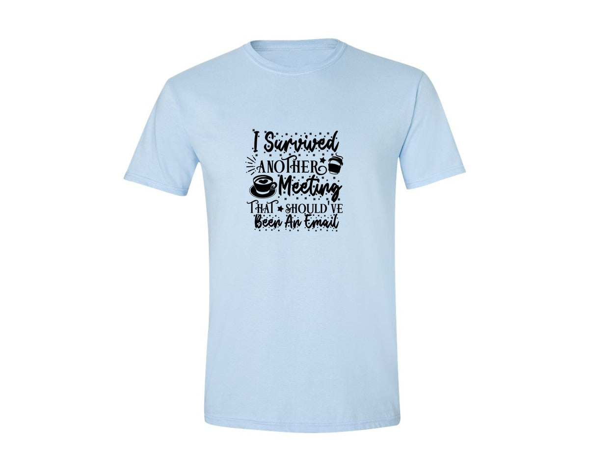 brand:Generic|color:Light Blue|Funny Office Coffee Mug 2 Graphic T-Shirt