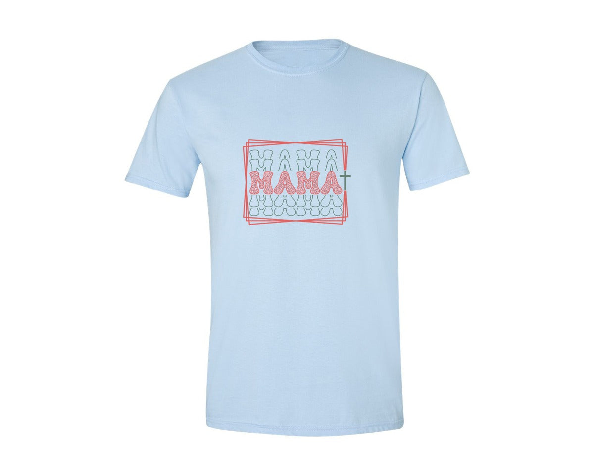 brand:Generic|color:Light Blue|Christian 443 Graphic T-Shirt