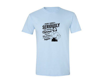brand:Generic|color:Light Blue|Vintage Funny Trendy Woman Shirt Design Graphic T-Shirt