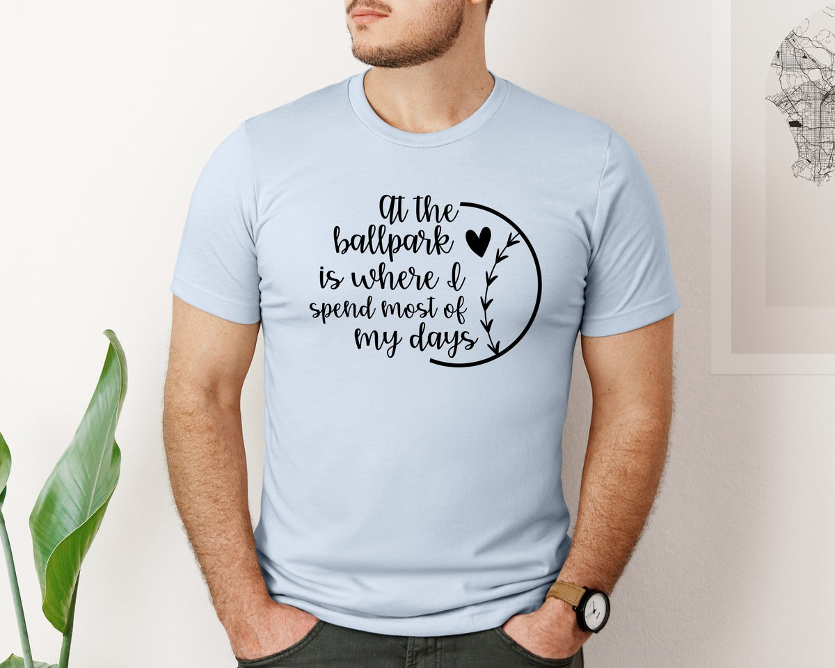brand:Bella Canvas|color:Light Blue|Baseball Mom Softball Mom 2 Graphic T-Shirt