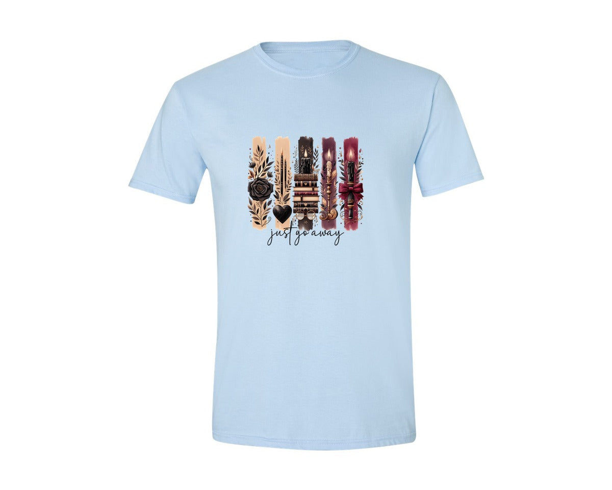 brand:Generic|color:Light Blue|Bookish Book Lover Reading Booktok 2 Graphic T-Shirt