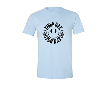 brand:Generic|color:Light Blue|Field Day Fun Day Field Day Graphic T-Shirt
