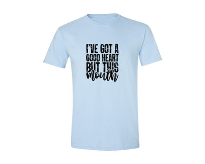 brand:Generic|color:Light Blue|Sarcastic Quotes Funny Graphic T-Shirt