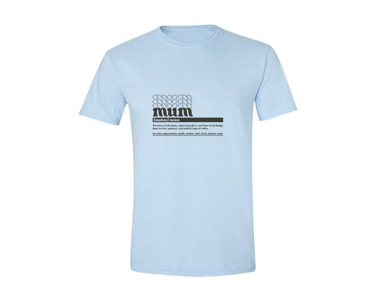 brand:Generic|color:Light Blue|Mother Mum Funny Definition Graphic T-Shirt