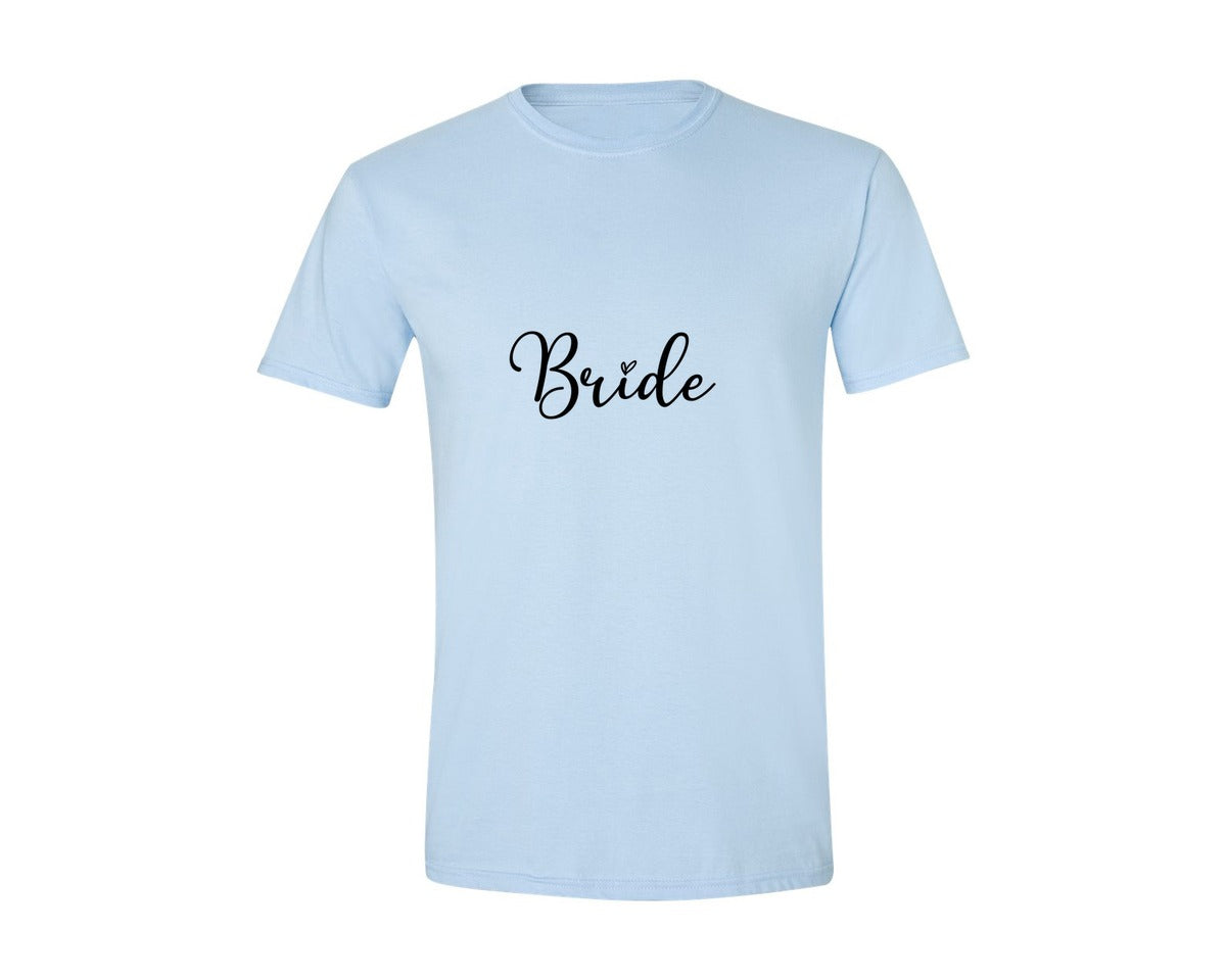 brand:Generic|color:Light Blue|Bride Wedding 2 Graphic T-Shirt