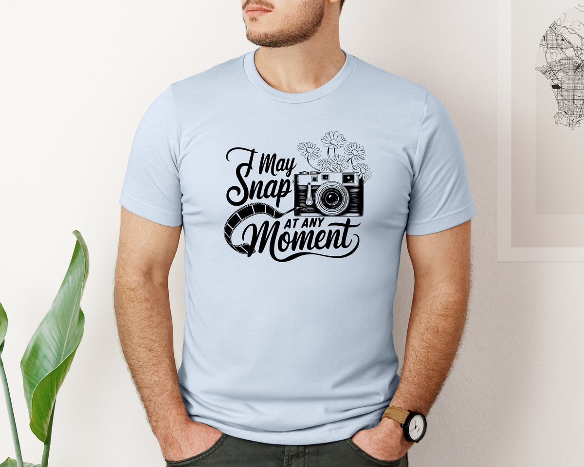brand:Bella Canvas|color:Light Blue|I May Snap At Any Moment T Shirt Des Graphic T-Shirt