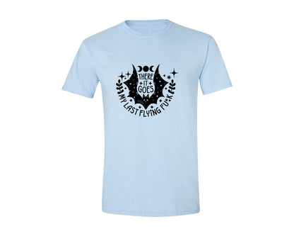 brand:Generic|color:Light Blue|There It Goes My Last Flying Fck 2 Graphic T-Shirt