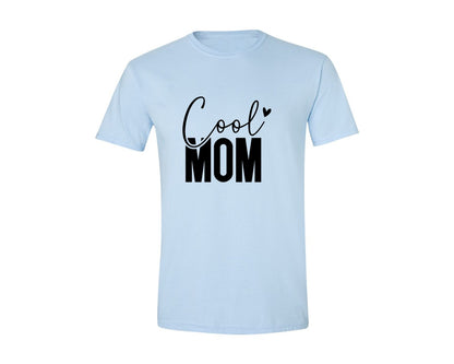 brand:Generic|color:Light Blue|Cool Mom Funny Mom Mama Graphic T-Shirt