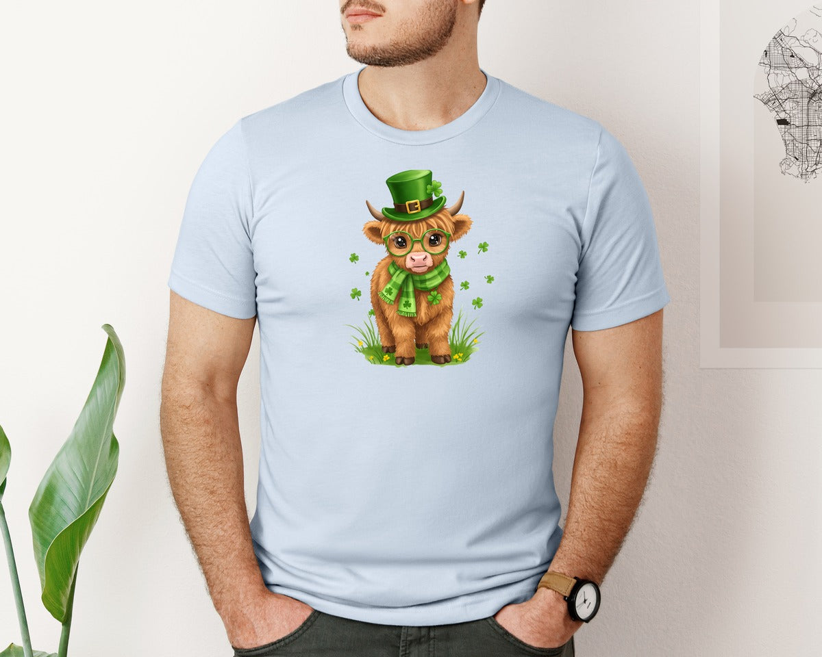 brand:Bella Canvas|color:Light Blue|Happy Easter Bunnies With Basket Cu 2 Graphic T-Shirt
