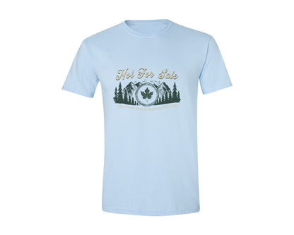 brand:Generic|color:Light Blue|Canada Is Not For Sale T Shirt Design 11 Graphic T-Shirt