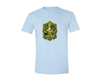 brand:Generic|color:Light Blue|St Patricks Day Saint Patrick Graphic T-Shirt