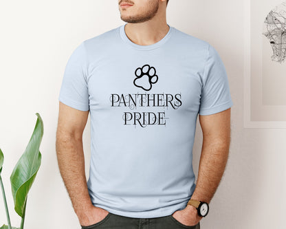 brand:Bella Canvas|color:Light Blue|Panthers Pride Vector Design For T Shirt Graphic T-Shirt