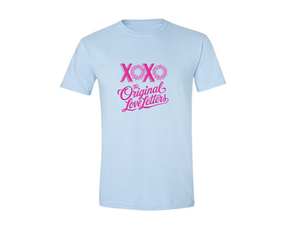 brand:Generic|color:Light Blue|Christian Love Religious Valentine Graphic T-Shirt