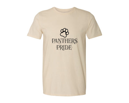 brand:Generic|color:Light Cream / Natural|Panthers Pride Vector Design For T Shirt Graphic T-Shirt