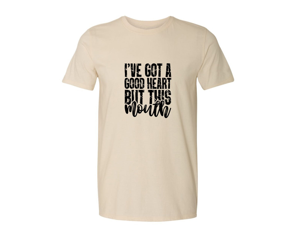 brand:Generic|color:Light Cream / Natural|Sarcastic Quotes Funny Graphic T-Shirt
