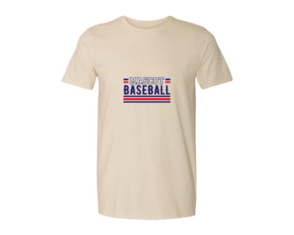 brand:Generic|color:Light Cream / Natural|Baseball Team Baseball Mom 2 Graphic T-Shirt