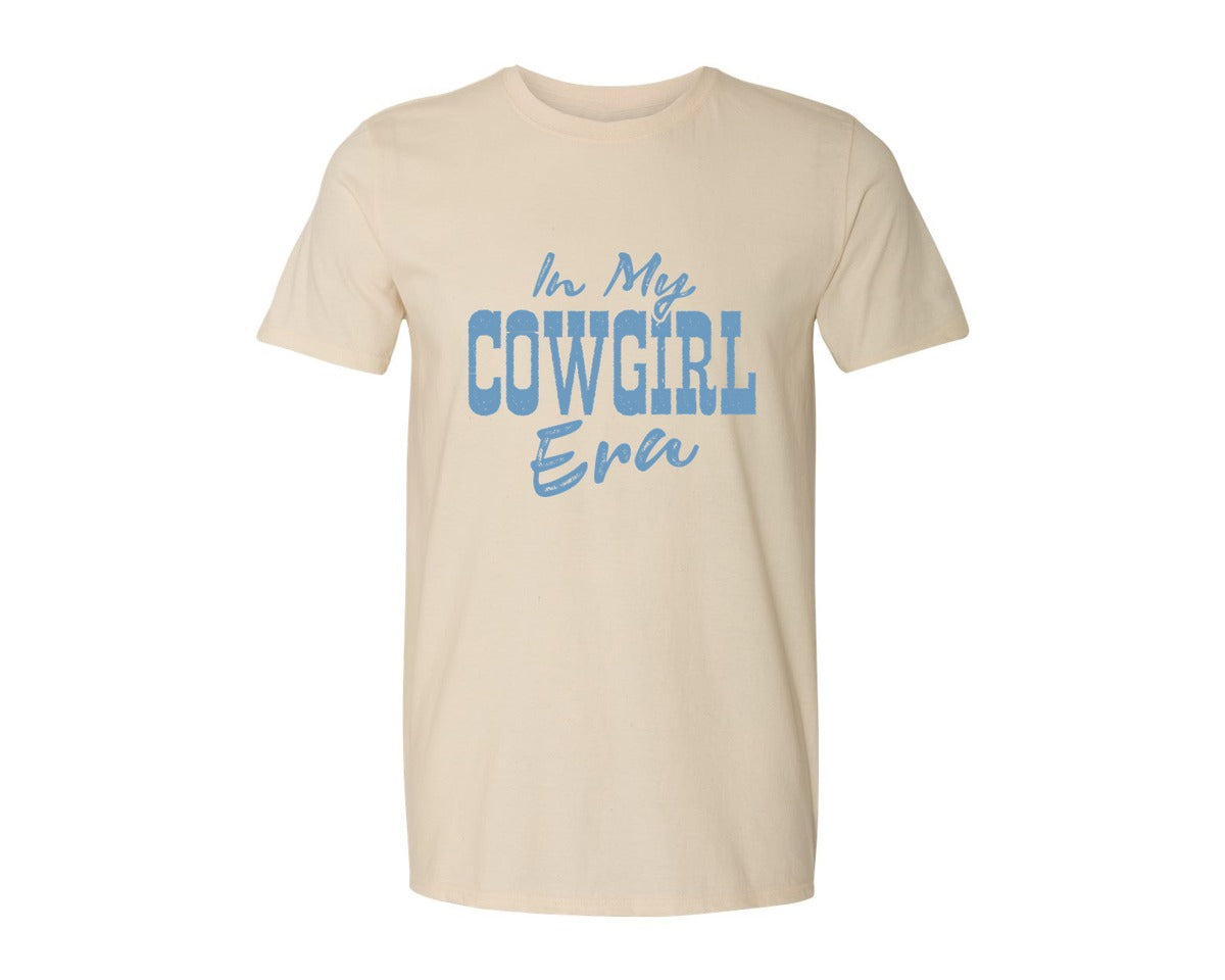 brand:Generic|color:Light Cream / Natural|Western Cowgirl 7 Graphic T-Shirt