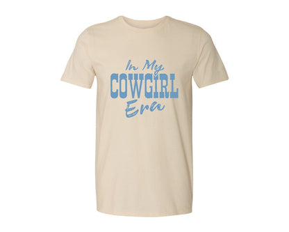 brand:Generic|color:Light Cream / Natural|Western Cowgirl 7 Graphic T-Shirt