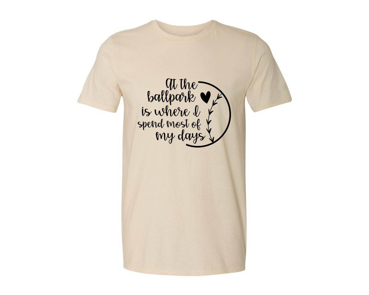 brand:Generic|color:Light Cream / Natural|Baseball Mom Softball Mom 2 Graphic T-Shirt