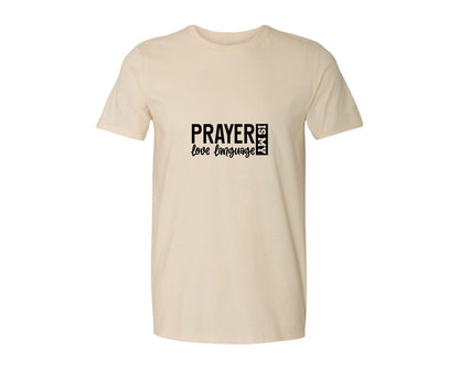 brand:Generic|color:Light Cream / Natural|Pray With Me Christian Front Back Graphic T-Shirt